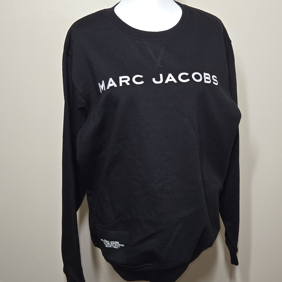 Marc Jacobs Tops - Marc Jacobs Classic Black Crewneck